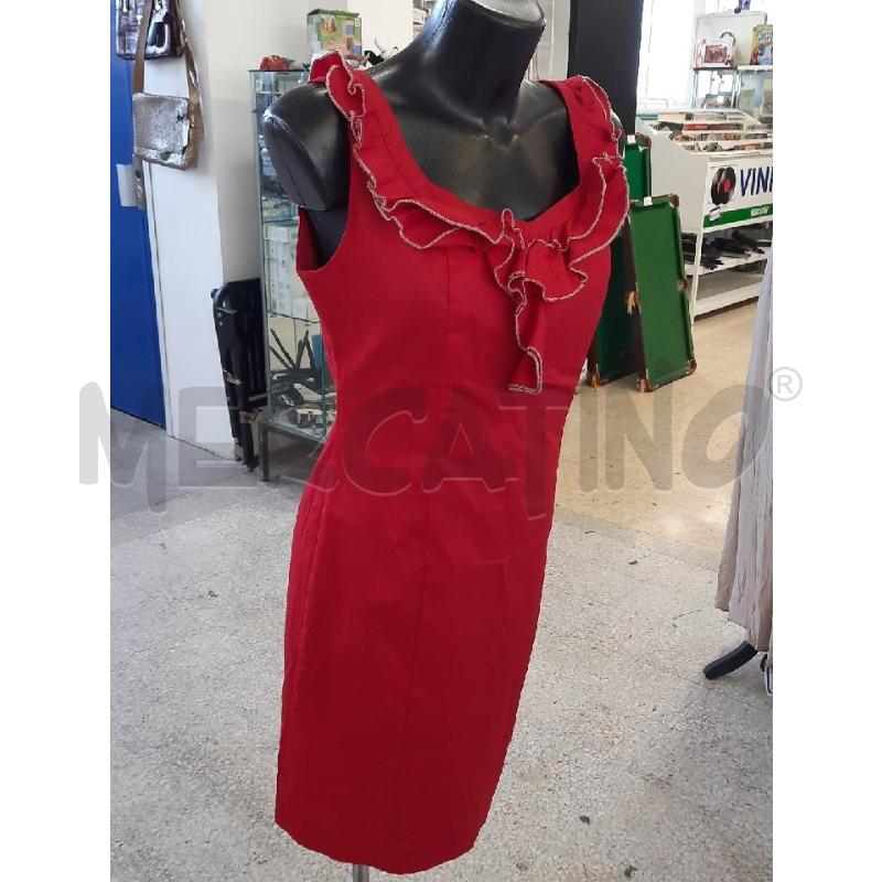 VESTITO DONNA TALCO ROSSO CARTELLINATO | Mercatino dell'Usato Roma rebibbia 2