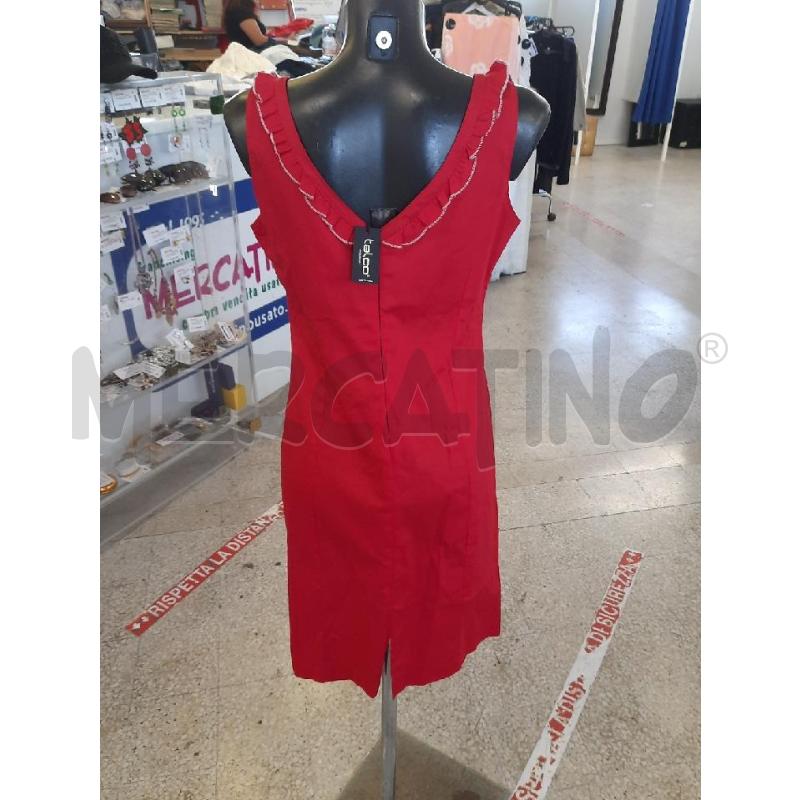 VESTITO DONNA TALCO ROSSO CARTELLINATO | Mercatino dell'Usato Roma rebibbia 3