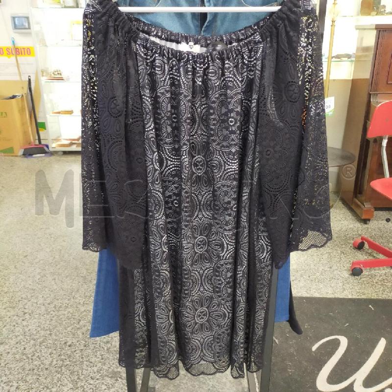 VESTITO DONNA TWINSET PIZZO NERO | Mercatino dell'Usato Roma rebibbia 1