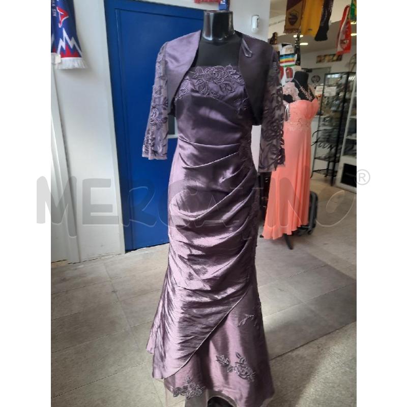 VESTITO DONNA VIVALDI PRUGNA METALLIZZATO PZ2 TG42 | Mercatino dell'Usato Roma rebibbia 2
