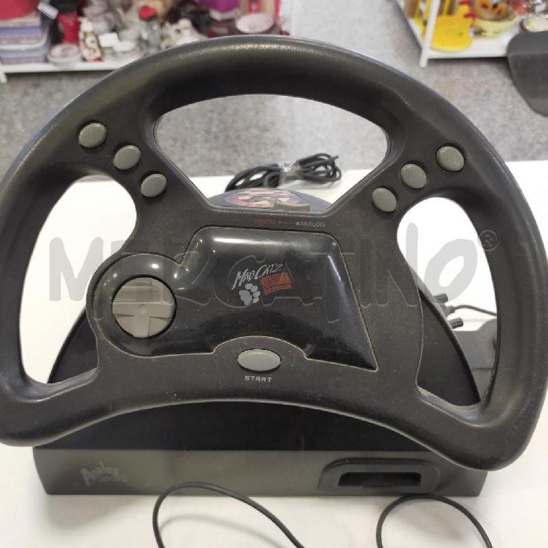VOLANTE E PEDALIERA MAD CATZ RACING NINTENDO 64 | Mercatino dell'Usato Roma rebibbia 2