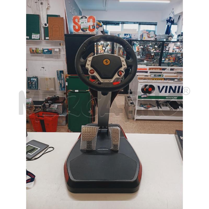 VOLANTE THRUSTMASTER WIRELESS FERRARI GT | Mercatino dell'Usato Roma rebibbia 1