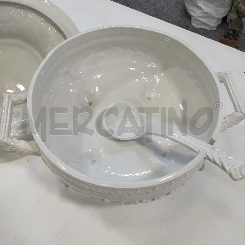 ZUPPIERA TONDA BIANCA GRANDE | Mercatino dell'Usato Roma rebibbia 3