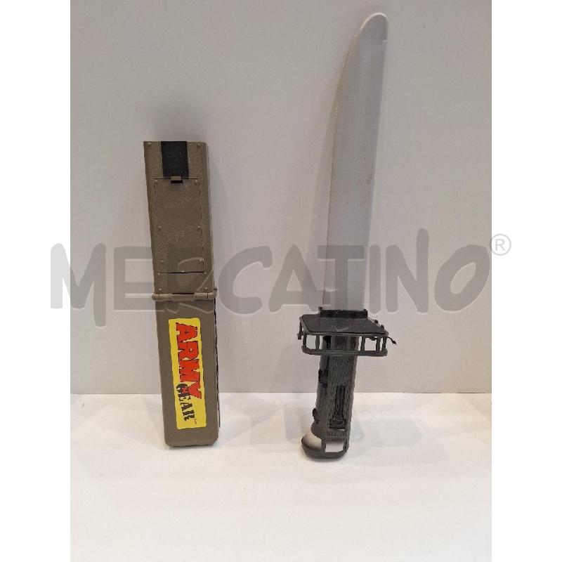 1988 GALOOB ARMY GEAR MACHETE/TORRE INCOMPLETO  | Mercatino dell'Usato Roma re di roma 1