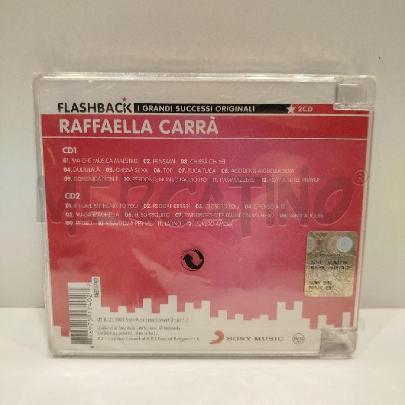 2 CD RAFFAELLA CARRÀ FLASHBACK | Mercatino dell'Usato Roma re di roma 2
