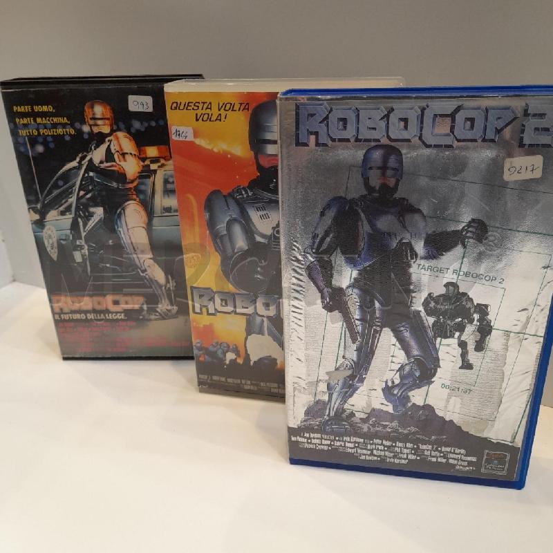 3 VHS ROBOCOP  | Mercatino dell'Usato Roma re di roma 1