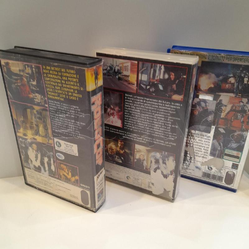 3 VHS ROBOCOP  | Mercatino dell'Usato Roma re di roma 4