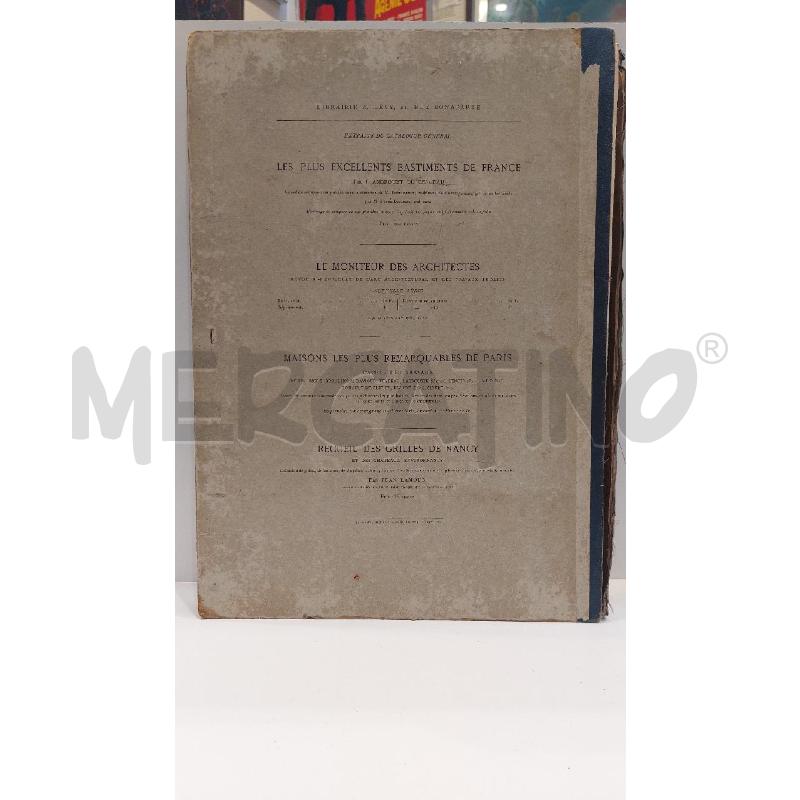 A.FABRE L. DE VESLY L'ARCHITECTURE AU SALON REVUE ANNUELLE | Mercatino dell'Usato Roma re di roma 3