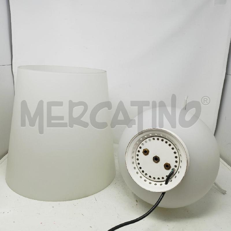 ABAT JOUR FONTANA ARTE VETRO SATINATO BIANCO  | Mercatino dell'Usato Roma re di roma 5