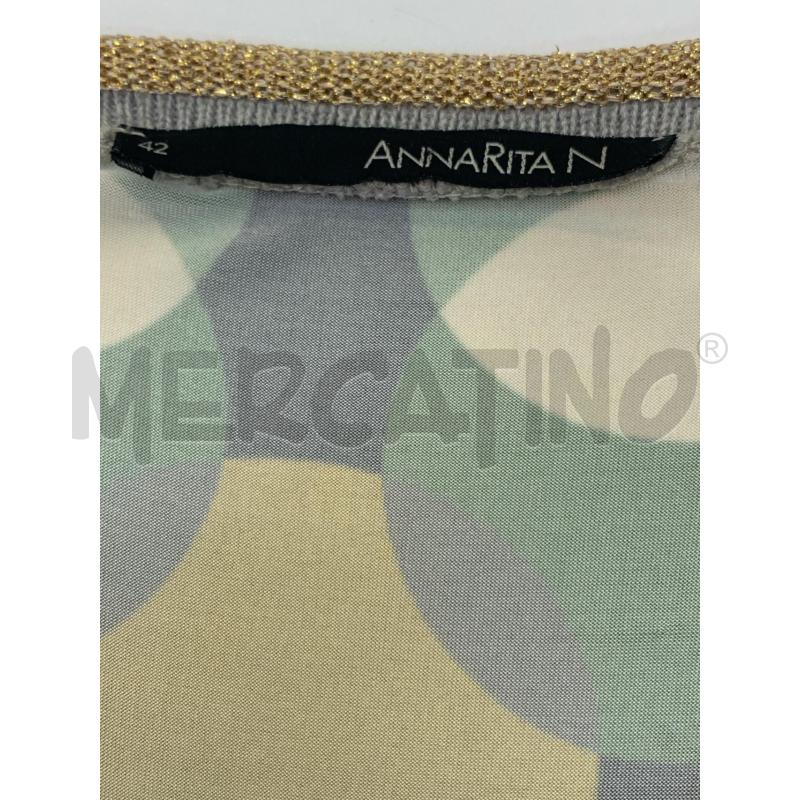 ABITO DONNA ANNARITA T FANTASIA FIORIGIALLO VERDE | Mercatino dell'Usato Roma re di roma 5