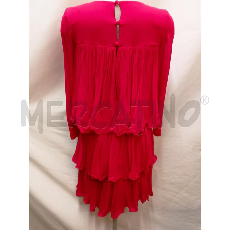 ABITO DONNA AVEDON ROSSO BALZE | Mercatino dell'Usato Roma re di roma 3