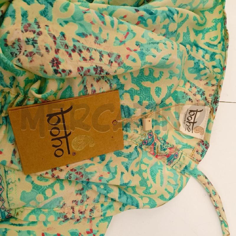 ABITO DONNA BOHO INDIA VERDE ACQUA FANTASIA | Mercatino dell'Usato Roma re di roma 5