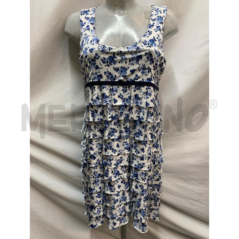 ABITO DONNA CHOPIN FANTASIA BLU FIORI | Mercatino dell'Usato Roma re di roma 1