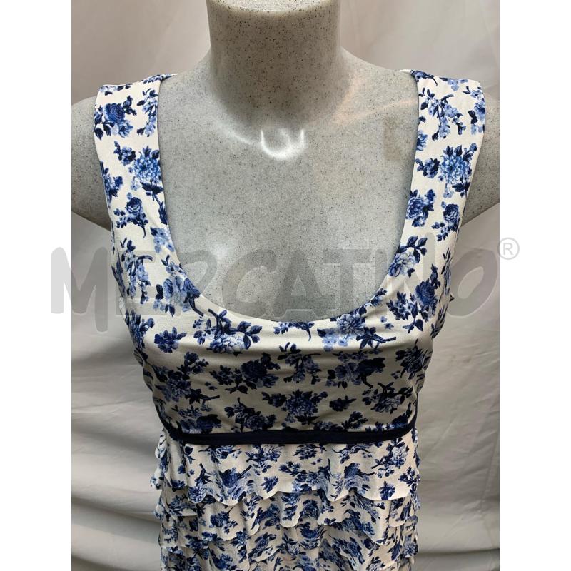 ABITO DONNA CHOPIN FANTASIA BLU FIORI | Mercatino dell'Usato Roma re di roma 4