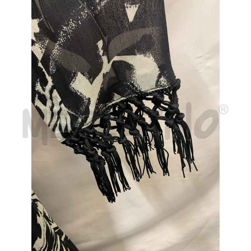 ABITO DONNA DIDI BIANCO NERO FANTASIA FRANGE | Mercatino dell'Usato Roma re di roma 5