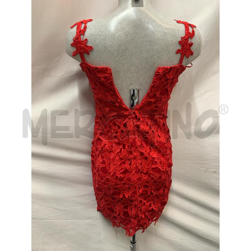 ABITO DONNA GUESS TUBINO ROSSO DOPPIO RICAMO | Mercatino dell'Usato Roma re di roma 3