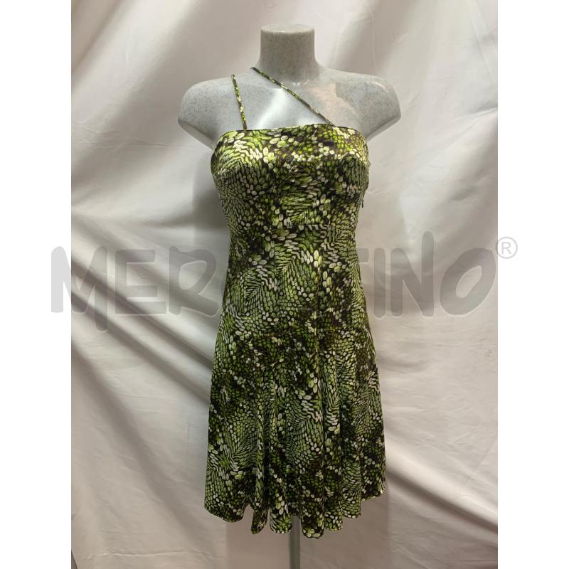 ABITO DONNA JUST CAVALLI VERDE MACULATO | Mercatino dell'Usato Roma re di roma 1