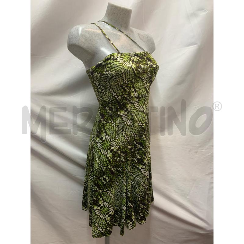 ABITO DONNA JUST CAVALLI VERDE MACULATO | Mercatino dell'Usato Roma re di roma 2