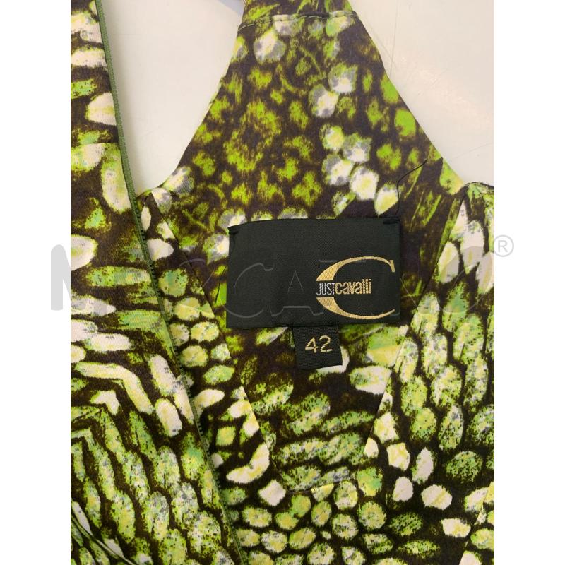 ABITO DONNA JUST CAVALLI VERDE MACULATO | Mercatino dell'Usato Roma re di roma 5