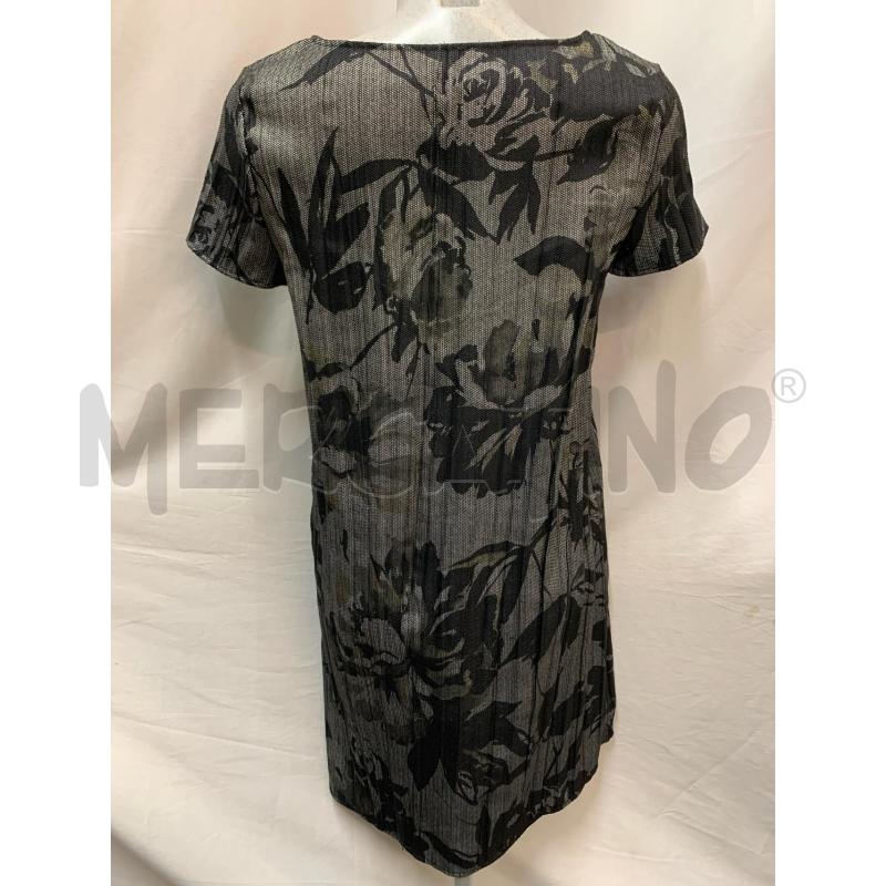 ABITO DONNA MANILA GRACE GRIGIO FIORI NERO | Mercatino dell'Usato Roma re di roma 3