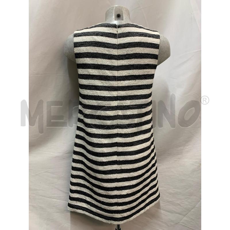 ABITO DONNA MASSIMO DUTTI BIANCO RIGHE | Mercatino dell'Usato Roma re di roma 4