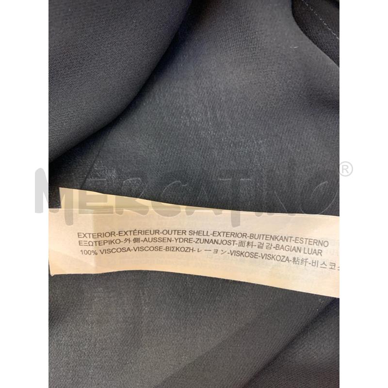 ABITO DONNA MASSIMO DUTTI NERO PIEGHE | Mercatino dell'Usato Roma re di roma 4