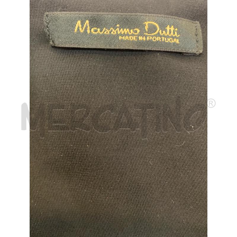 ABITO DONNA MASSIMO DUTTI NERO PIEGHE | Mercatino dell'Usato Roma re di roma 5