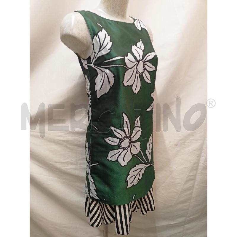 ABITO DONNA PENNY BLACK VERDE FIORI | Mercatino dell'Usato Roma re di roma 2