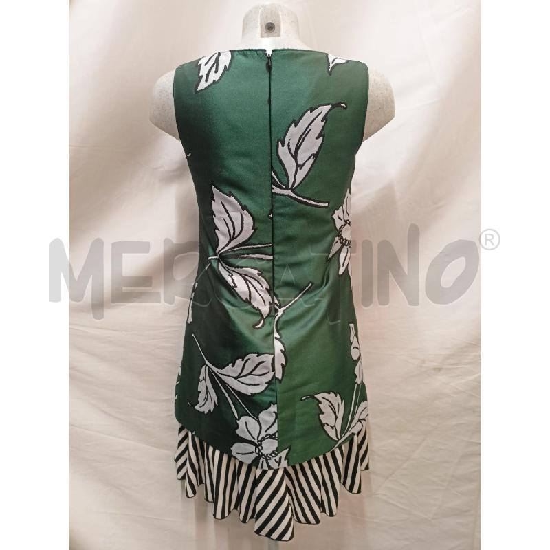 ABITO DONNA PENNY BLACK VERDE FIORI | Mercatino dell'Usato Roma re di roma 3