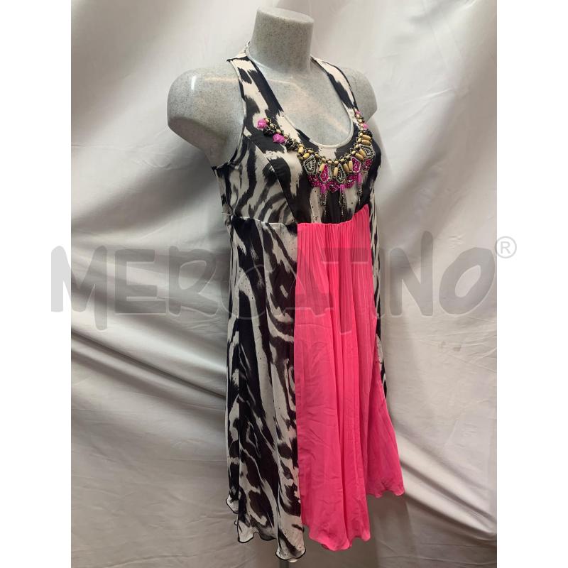 ABITO DONNA PINKO CORTO RICAMO MULTICOLOR | Mercatino dell'Usato Roma re di roma 2