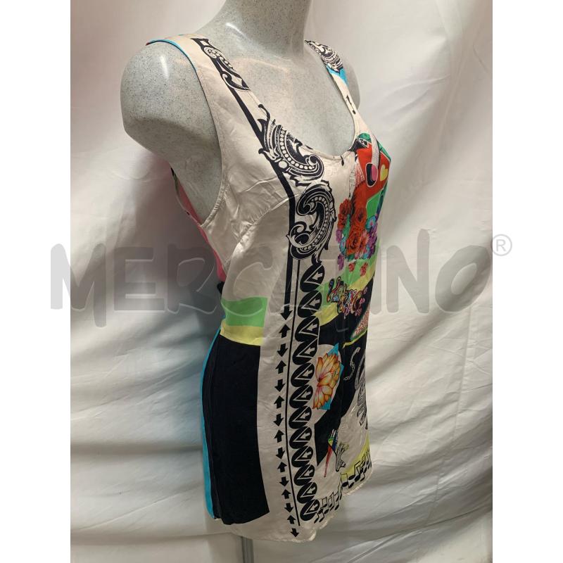 ABITO DONNA VERSACE SETA FANTASIA MULTICOLOR  | Mercatino dell'Usato Roma re di roma 2