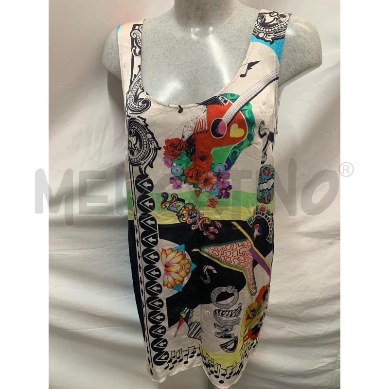 ABITO DONNA VERSACE SETA FANTASIA MULTICOLOR  | Mercatino dell'Usato Roma re di roma 4