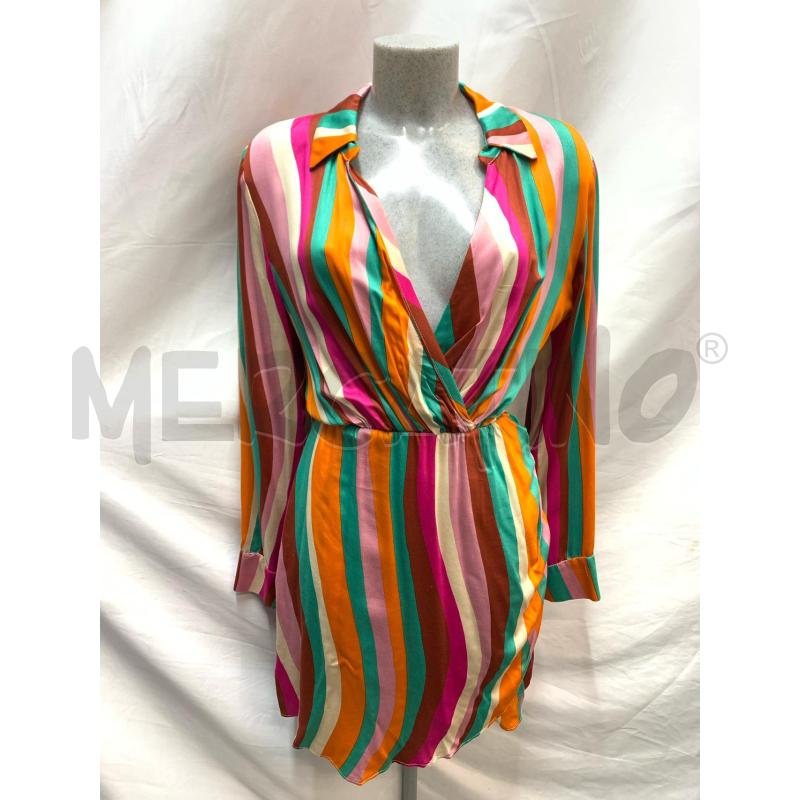 ABITO DONNA ZIMO RIGHE MULTICOLOR | Mercatino dell'Usato Roma re di roma 1