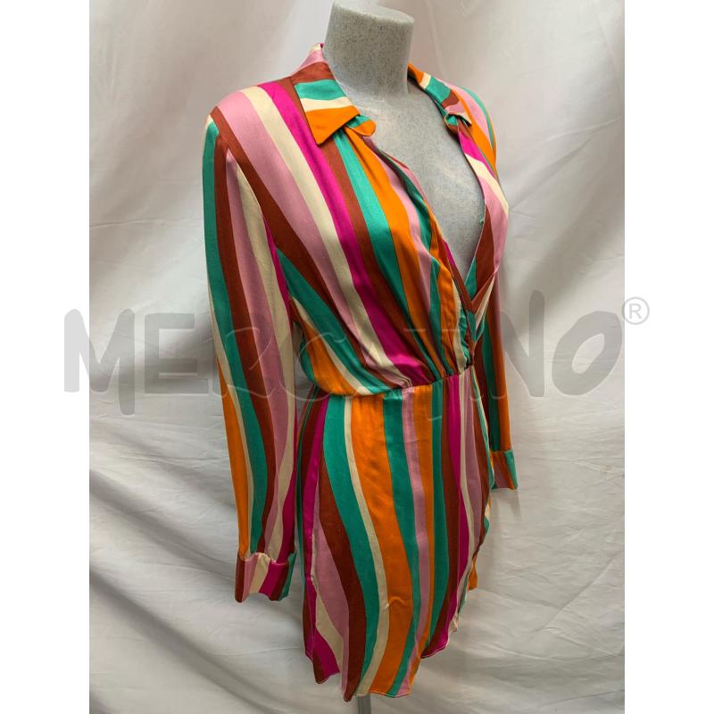 ABITO DONNA ZIMO RIGHE MULTICOLOR | Mercatino dell'Usato Roma re di roma 2