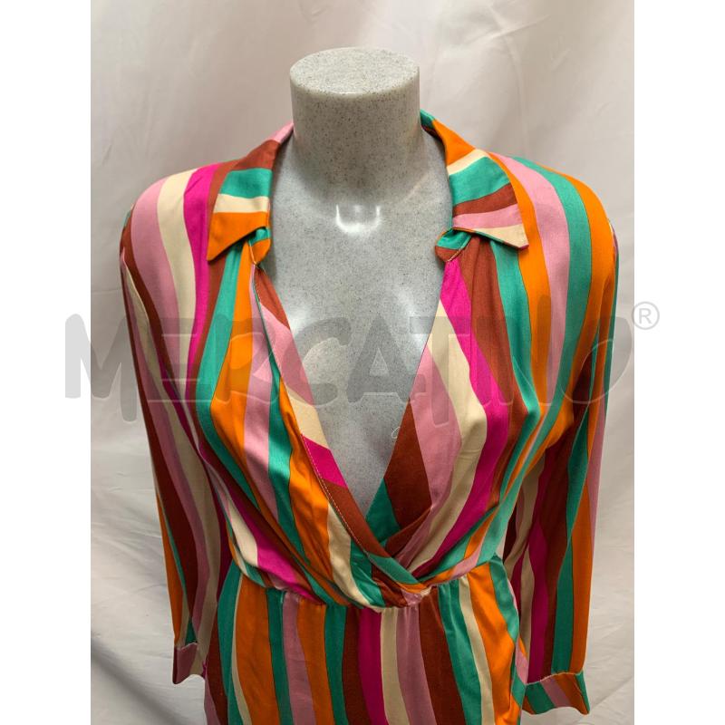 ABITO DONNA ZIMO RIGHE MULTICOLOR | Mercatino dell'Usato Roma re di roma 4