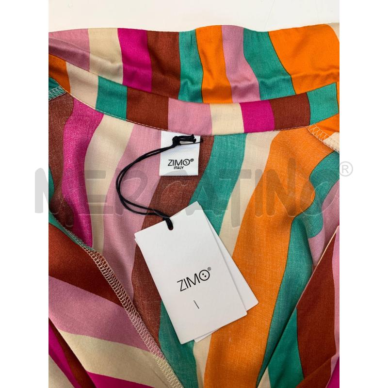 ABITO DONNA ZIMO RIGHE MULTICOLOR | Mercatino dell'Usato Roma re di roma 5