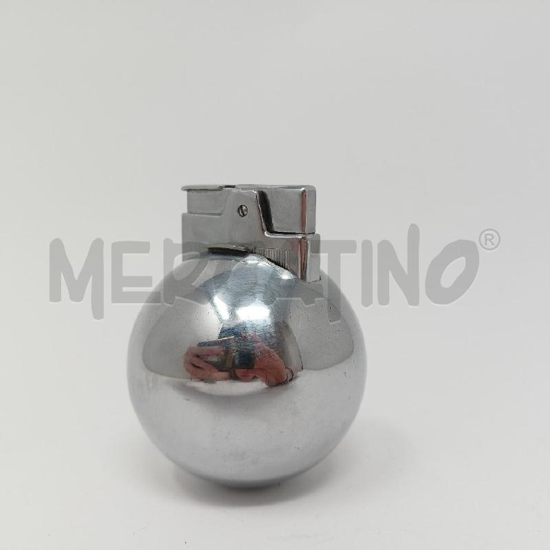ACCENDINO DA TAVOLO PALLA SILVER CORMATA | Mercatino dell'Usato Roma re di roma 1