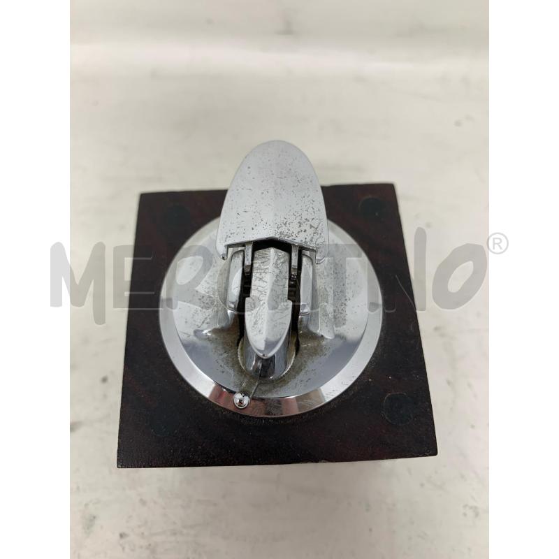 ACCENDINO RINSON CUBO LEGNO FASCIA SILVER  | Mercatino dell'Usato Roma re di roma 2