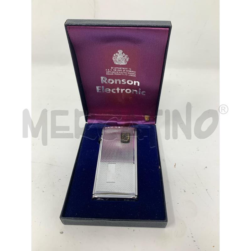 ACCENDINO RONSON CROMATO SIGRINATO MANCANZE | Mercatino dell'Usato Roma re di roma 5