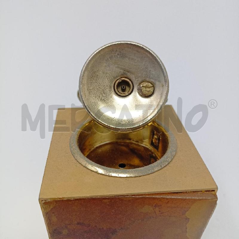 ACCENDINO '70 OTTONE RESINA FOGLIE | Mercatino dell'Usato Roma re di roma 3
