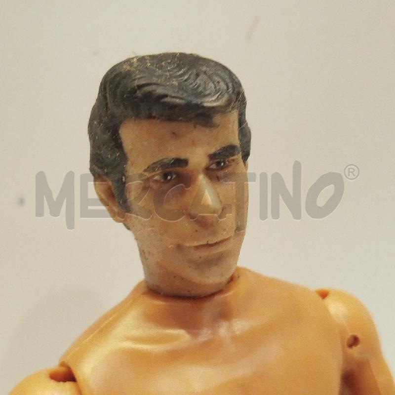 ACTION FIGURE HAPPY DAYS FONZIE 1976 MEGO PARAMOUNT SENZA VESTITI MOVIMENTO FUNZIONANTE | Mercatino dell'Usato Roma re di roma 2