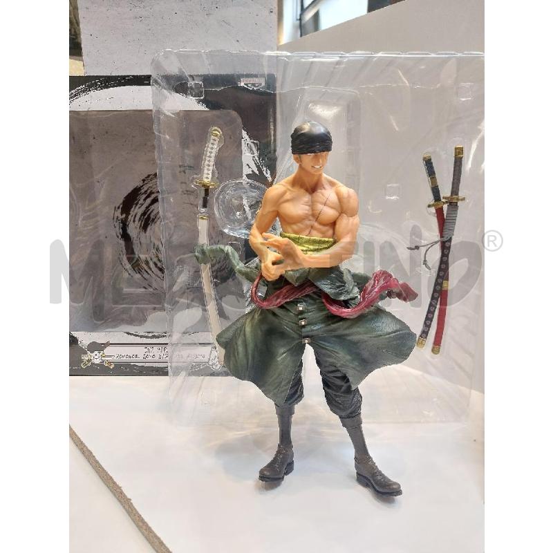 ACTION FIGURE RORONOA ZORO BANDAI NAMCO 30 CM  | Mercatino dell'Usato Roma re di roma 1