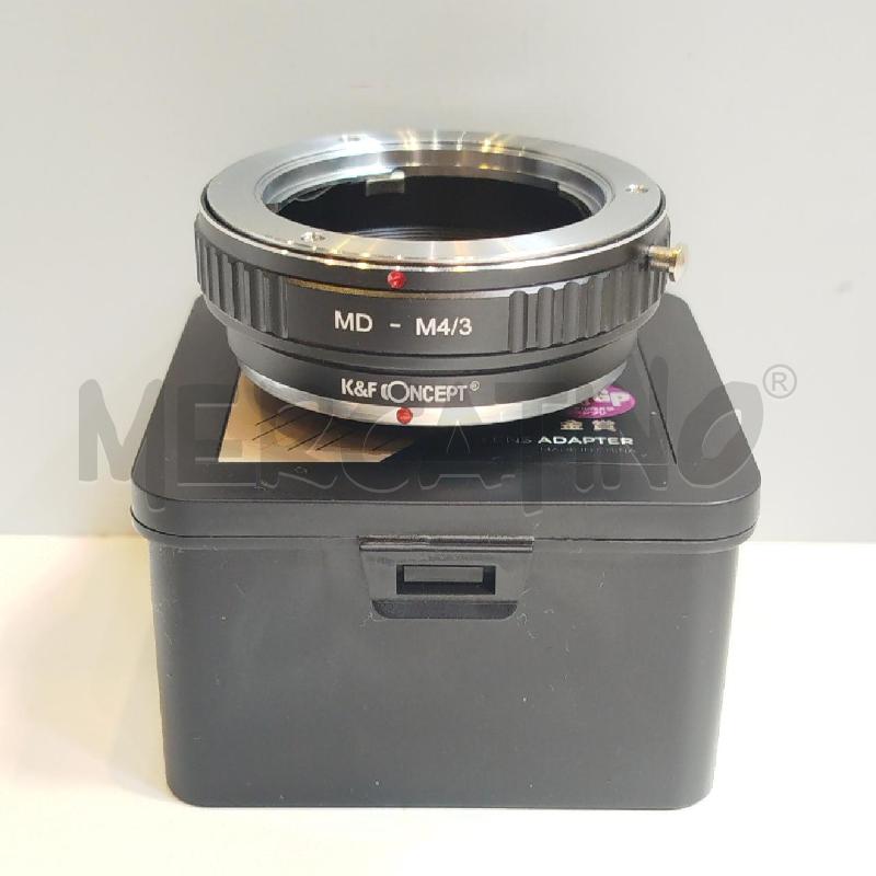 ADATTATORE PER OBIETTIVI  MINOLTA MD-M4-3 | Mercatino dell'Usato Roma re di roma 1