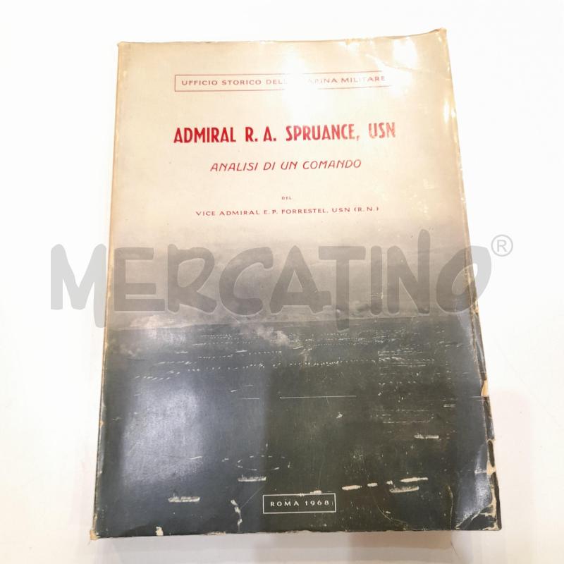 ADMIRAL R.A SPRUANCE ANALISI DI UN COMANDO 1968 | Mercatino dell'Usato Roma re di roma 1