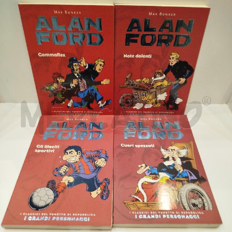 ALAN FORD I GRANDI PERSONAGGI SERIE COMPLETA 1/5 REPUBBLICA 2006 | Mercatino dell'Usato Roma re di roma 5