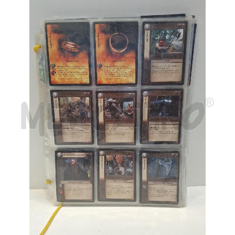 ALBUM CARTE DA GIOCO IL SIGNORE DEGLI ANELLI | Mercatino dell'Usato Roma re di roma 1