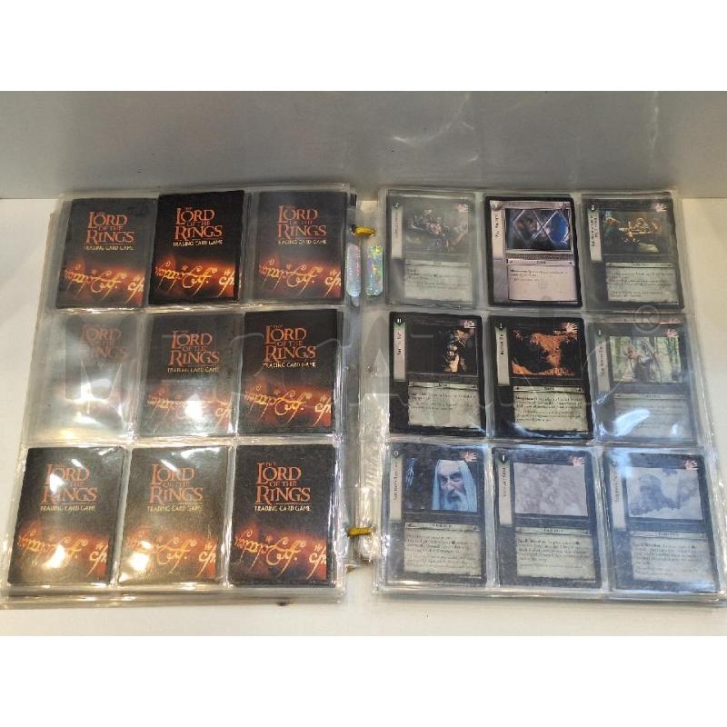 ALBUM CARTE DA GIOCO IL SIGNORE DEGLI ANELLI | Mercatino dell'Usato Roma re di roma 2