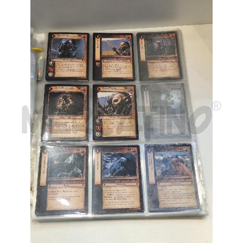 ALBUM CARTE DA GIOCO IL SIGNORE DEGLI ANELLI | Mercatino dell'Usato Roma re di roma 3