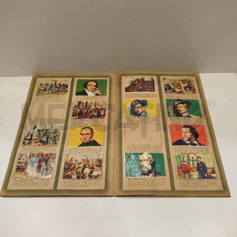 ALBUM FIGURINE EROI DEL RISORGIMENTO NON COMPLETO COLLEZIONE EROICA | Mercatino dell'Usato Roma re di roma 5
