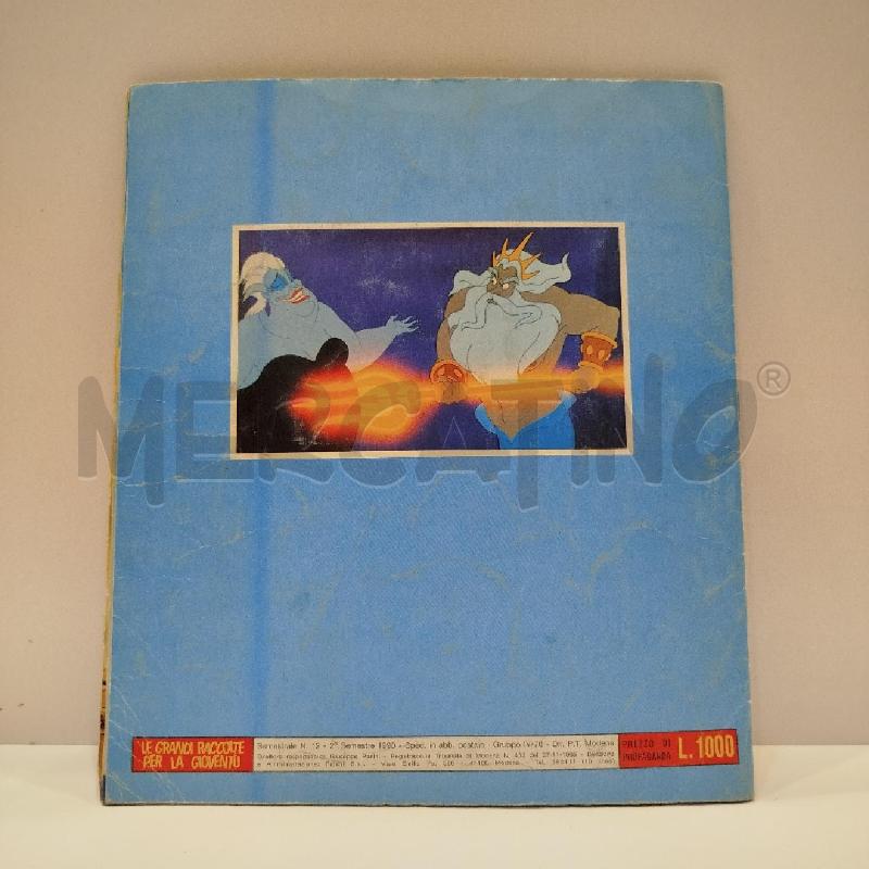 ALBUM FIGURINE LA SIRENETTA DISNEY PANINI 1990 COMPLETO | Mercatino dell'Usato Roma re di roma 2